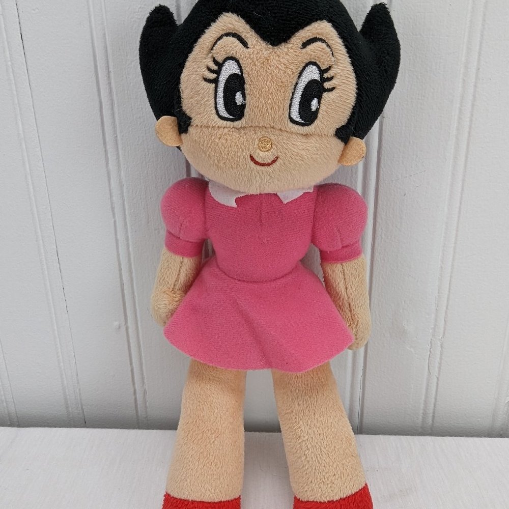 Tezuka Astro Boy Uran Girl Plush Doll 10" Stuffed Toy Character Little Buddy